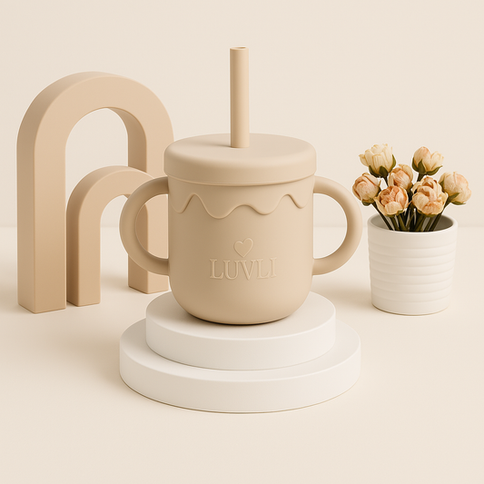 LUVLI® Siliconen Drinkbeker – Lekvrij & Kindvriendelijk