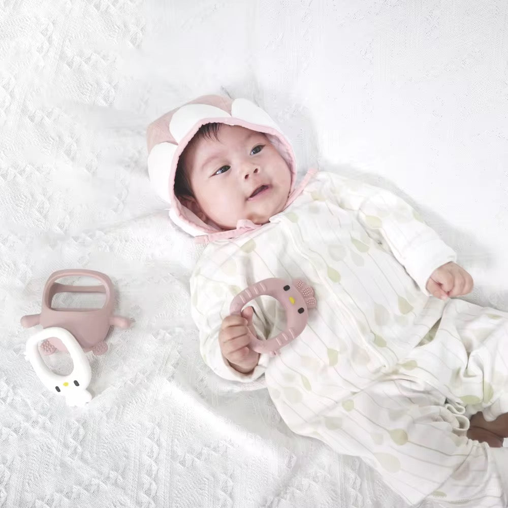 Luvli Bijtring – Zachte Siliconen Kip voor Baby’s