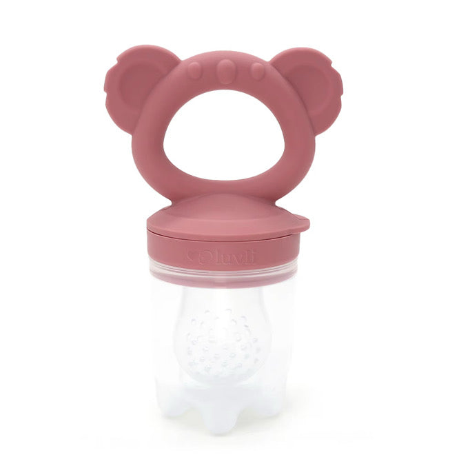 Luvli Voedingsfruitbijter – Roze Koala
