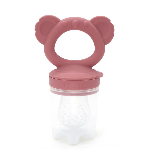Luvli Voedingsfruitbijter – Roze Koala