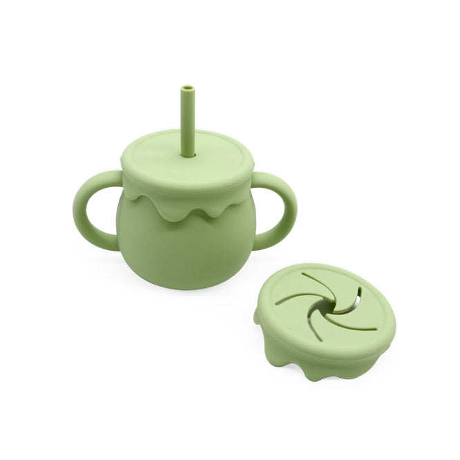 LUVLI® Siliconen Drinkbeker – Lekvrij & Kindvriendelijk