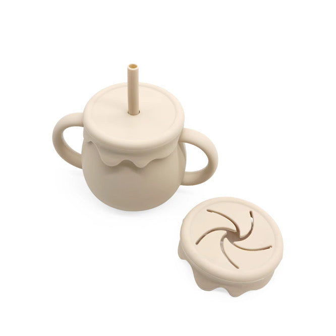 LUVLI® Siliconen Drinkbeker – Lekvrij & Kindvriendelijk